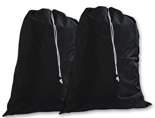 Extra Large Black Laundry Bag Twin Pack