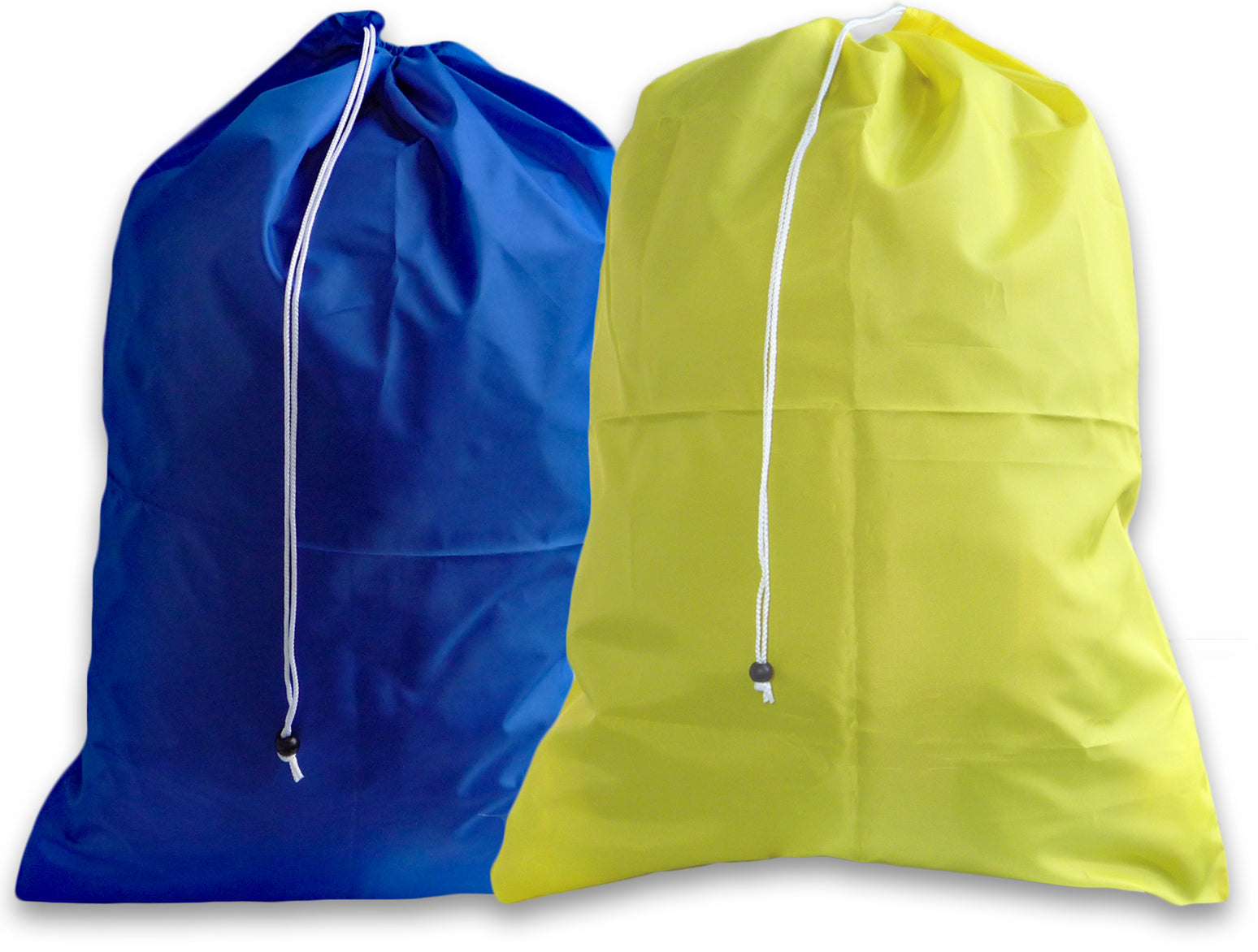 2 Pack, Extra Large Laundry Bags, Royal Blue, Yellow