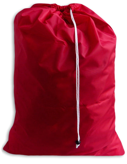Medium Laundry Bag, Red, Drawstring