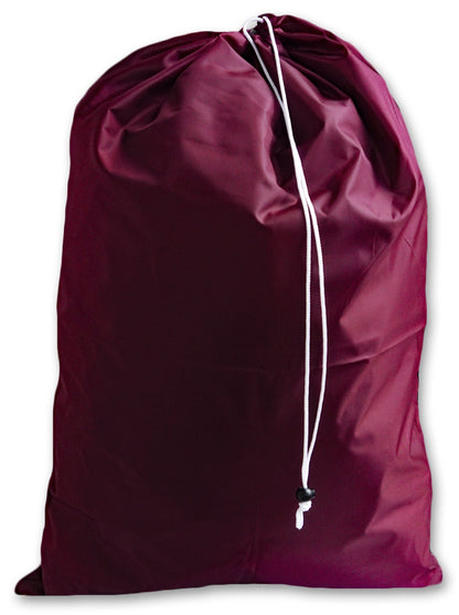 Small Laundry Bag, Drawstring, Carry Strap, Lock Closure, Color: Black,  Size: 22x28, Pick from 16 Colors