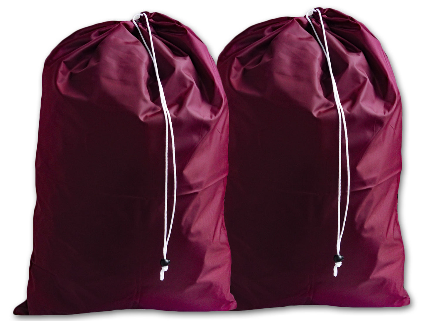 Extra Large Burgundy Laundry Bag Two Pack