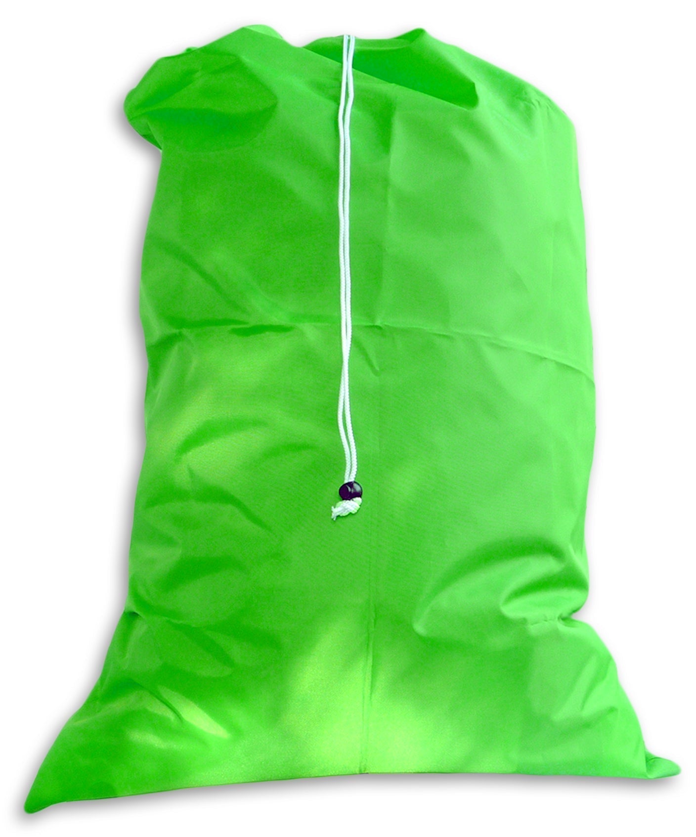 Medium Laundry Bag, Fluorescent Lime Green