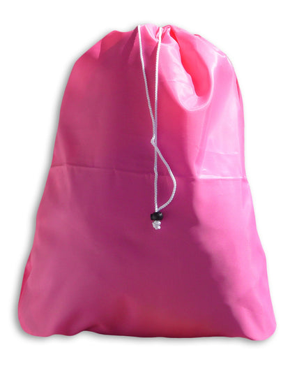 Small Laundry Bag, Fluorescent Pink