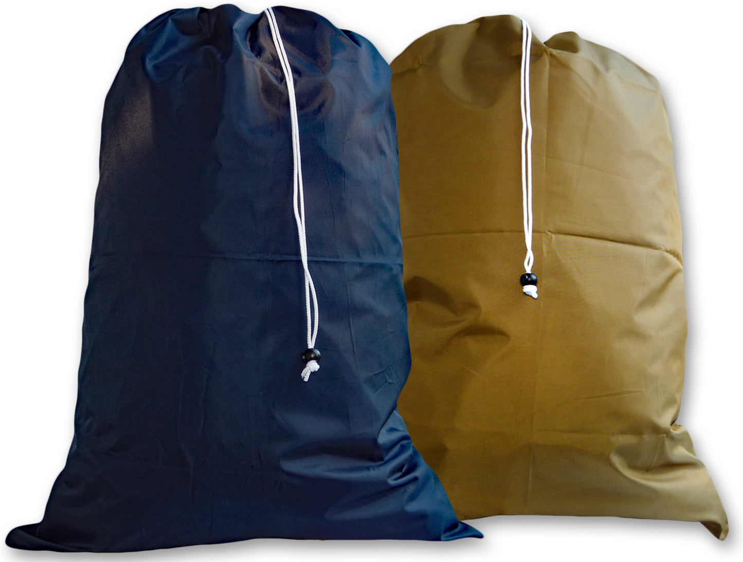 Extra Large Laundry Bags, Navy Blue, Gold, 2 Pack