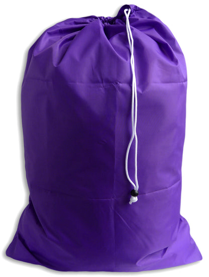 Extra Large Drawstring Laundry Bag, Purple