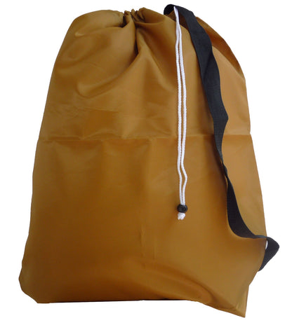 Large Laundry Bag with Strap, Gold