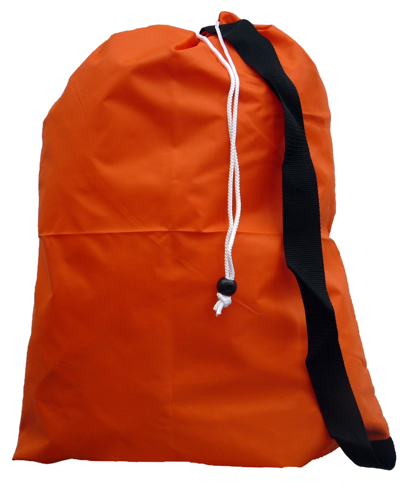 Medium Laundry Bag with Strap, Orange